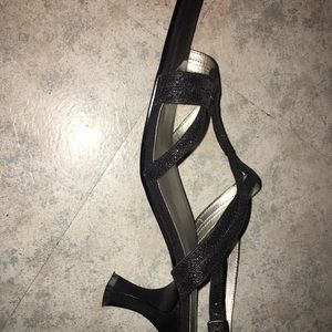 Sparkly black heels by Naturalizer